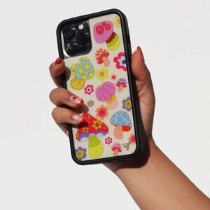 Wildflower iPhone 12 12 pro Case Floral Mushroom Case